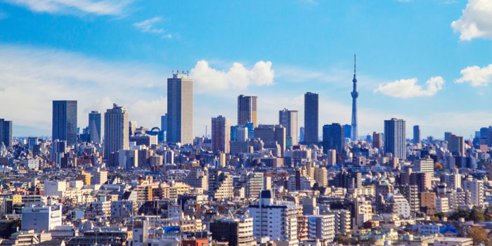 東京の街