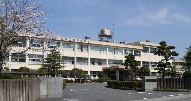 鳥取工業高校 校舎