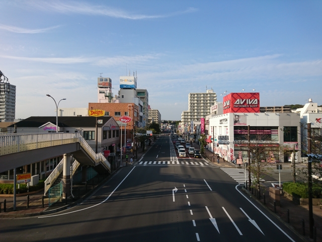 北久里浜駅前